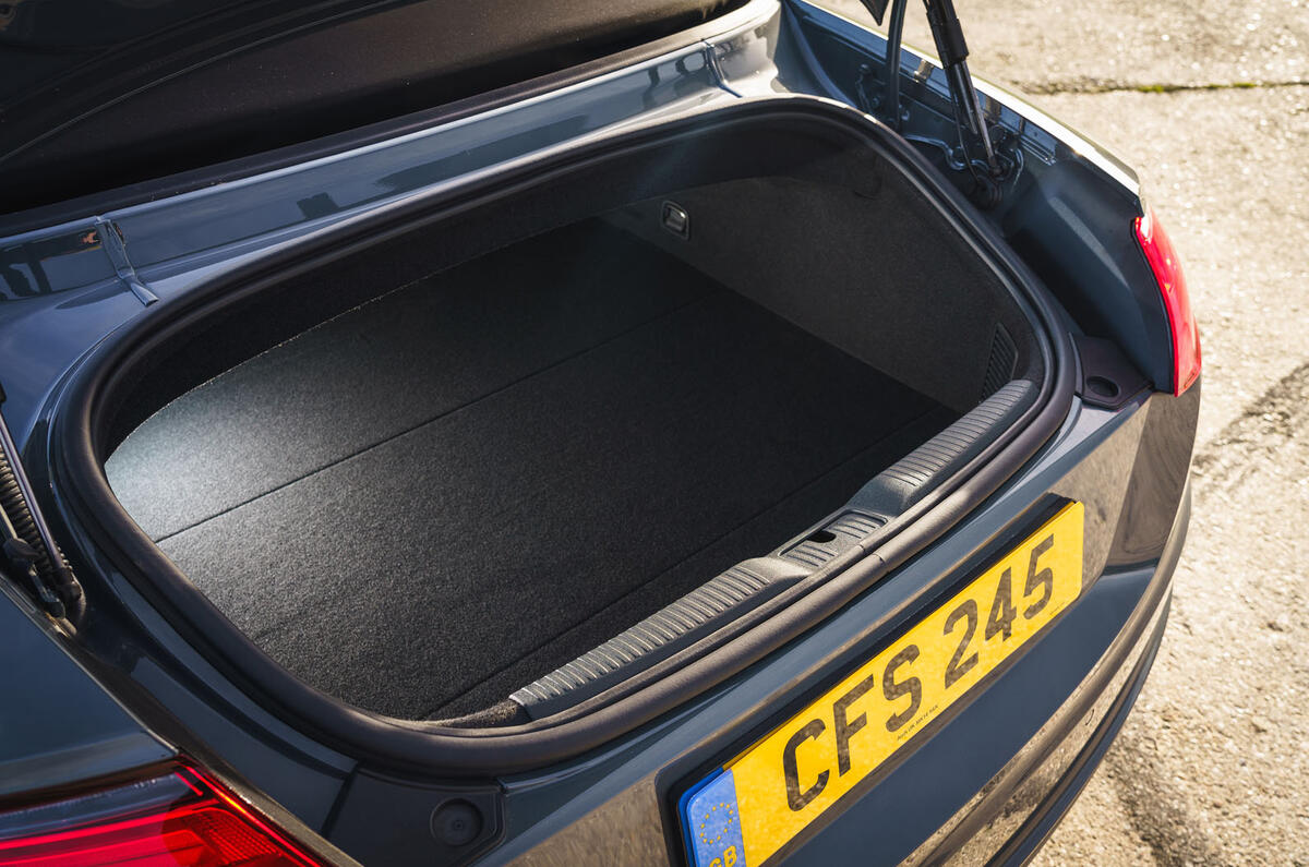 Audi TT Roadster 2019 UK first drive review - boot