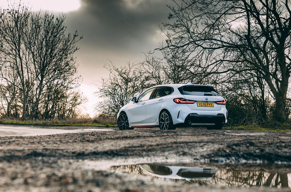 19 BMW 1 Series 128ti 2021 UK first drive review static