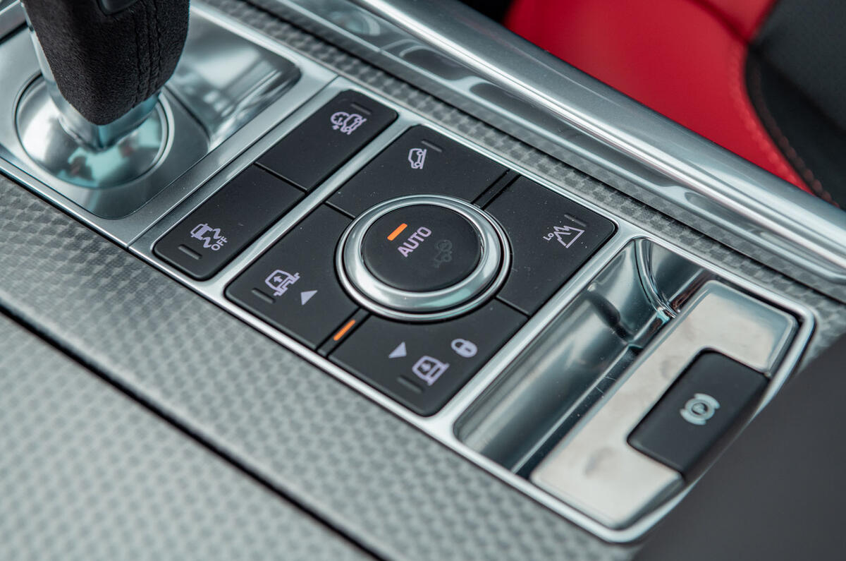 Land Rover Range Rover Sport HST 2019 UK first drive review - drive modes
