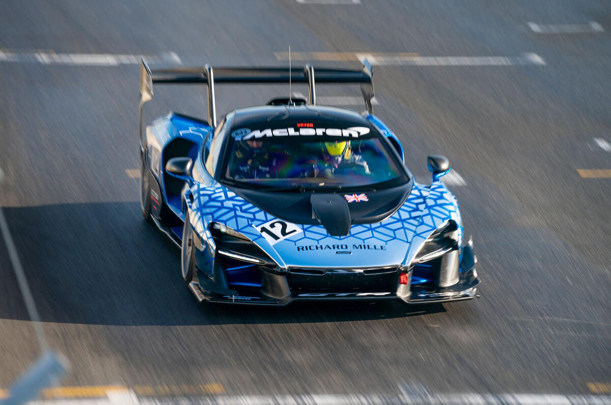 McLaren Senna GTR 2019 first drive review - track nose