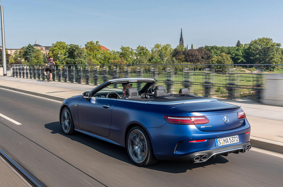 Mercedes-AMG E53 Cabriolet 2020 : premier bilan de conduite - sur la route arrière 