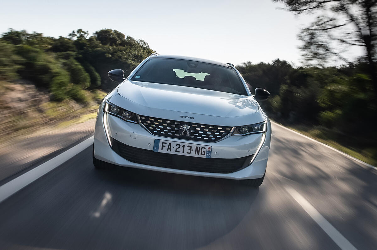Peugeot 508 SW 2018 first drive review - hero action