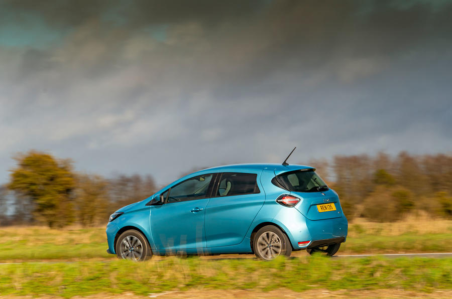 Renault Zoe 2020 : premier bilan de conduite au Royaume-Uni - sur la route arrière
