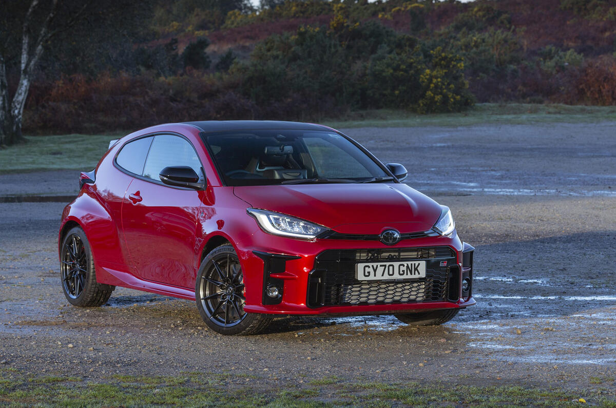 Toyota GR Yaris 2020 UK first drive review - static front
