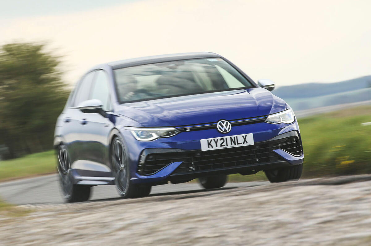 Volkswagen Golf R Performance Package 2021 UK first drive Autocar