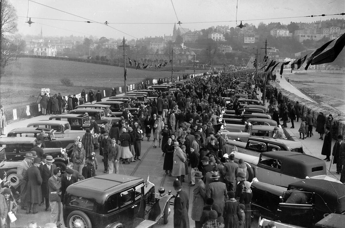 1932 RAC rally in Torquay - credit Motorsport Images