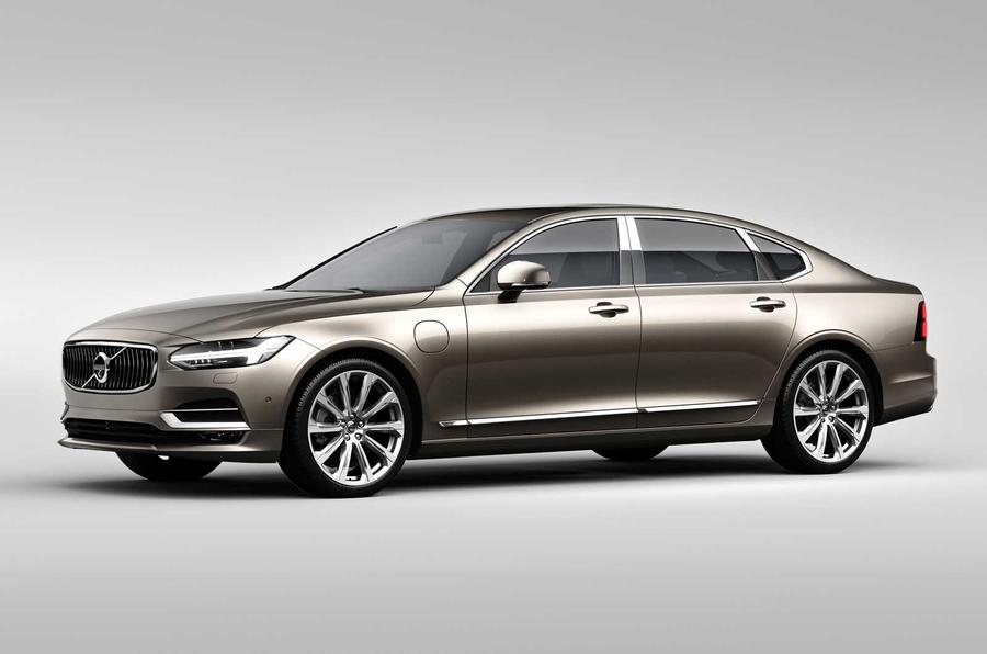 Volvo S90 Excellence revealed as a new three-seater saloon for China