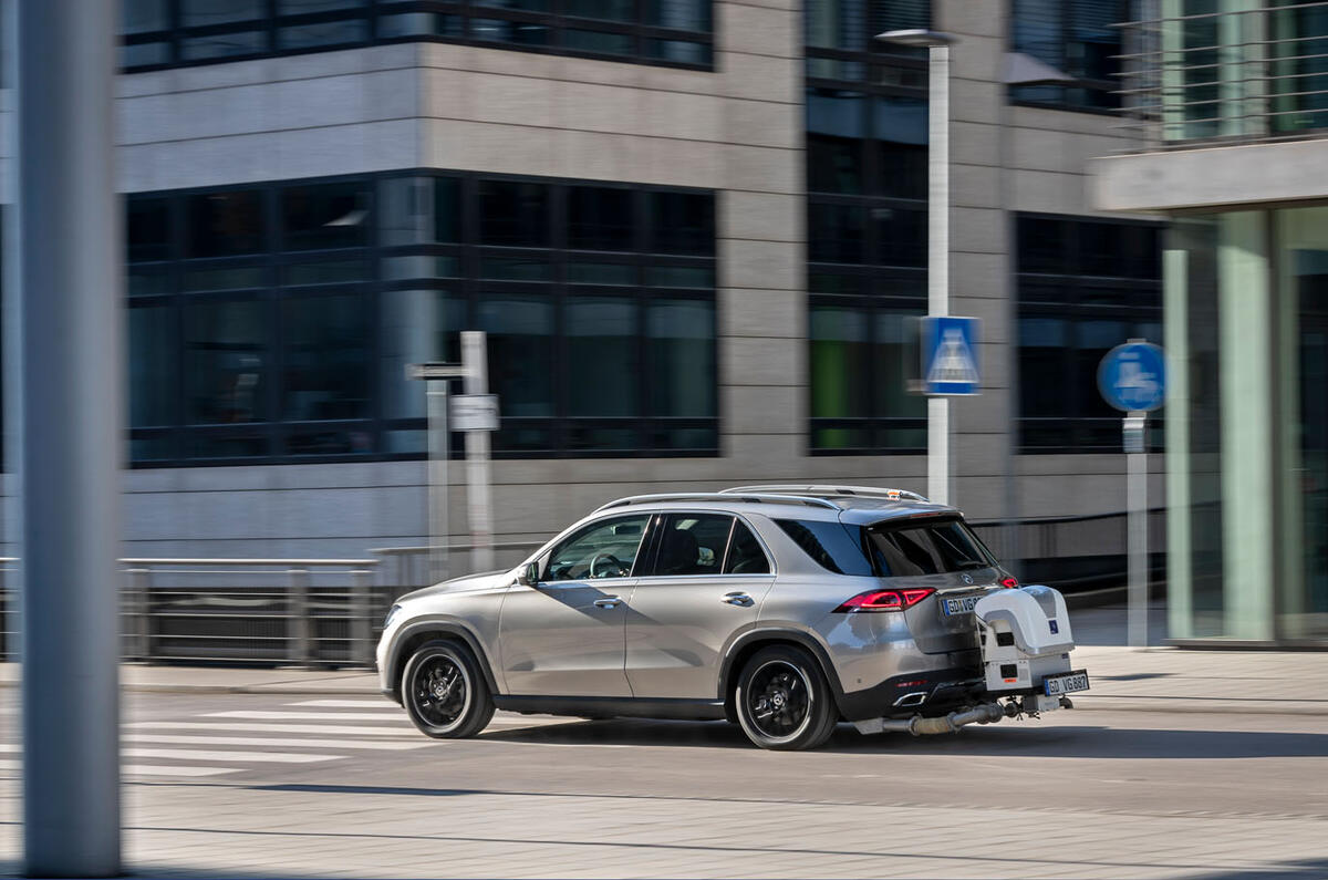 Mercedes-Benz GLC emissions testing