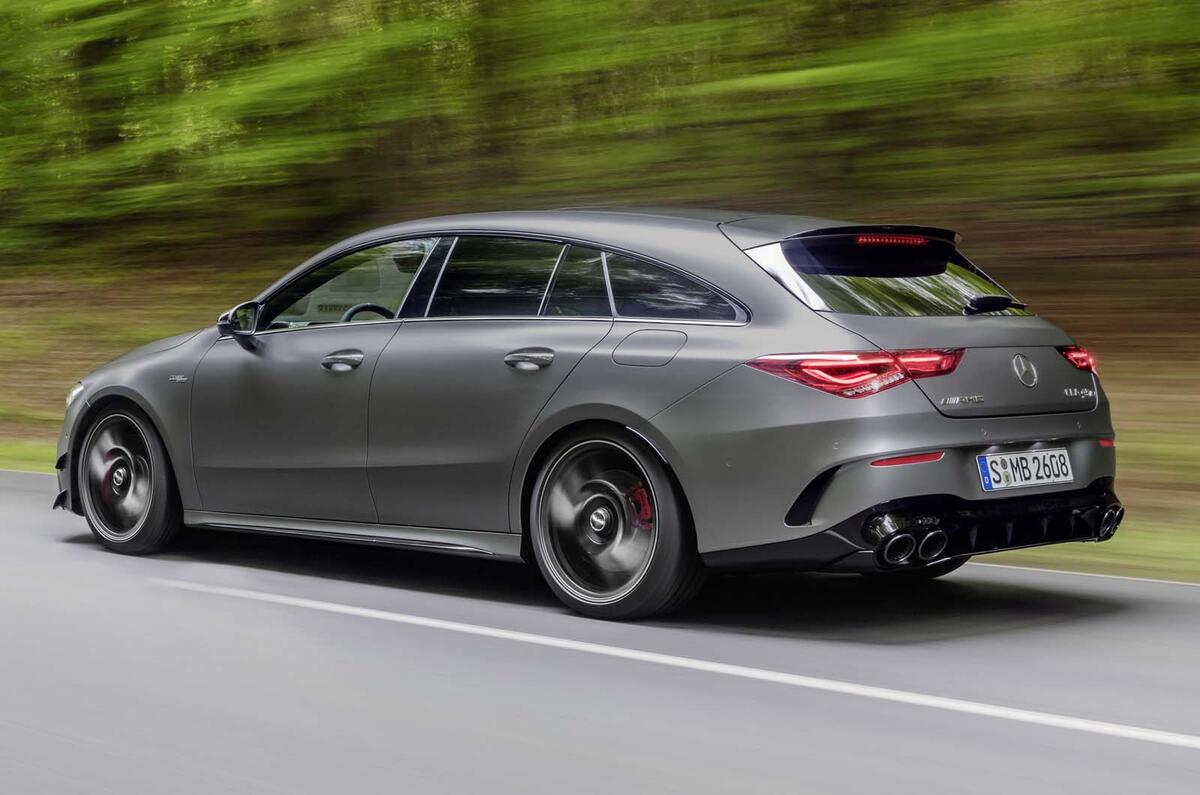 New Mercedes Amg Cla 45 Shooting Brake Available From 53 370 Autocar