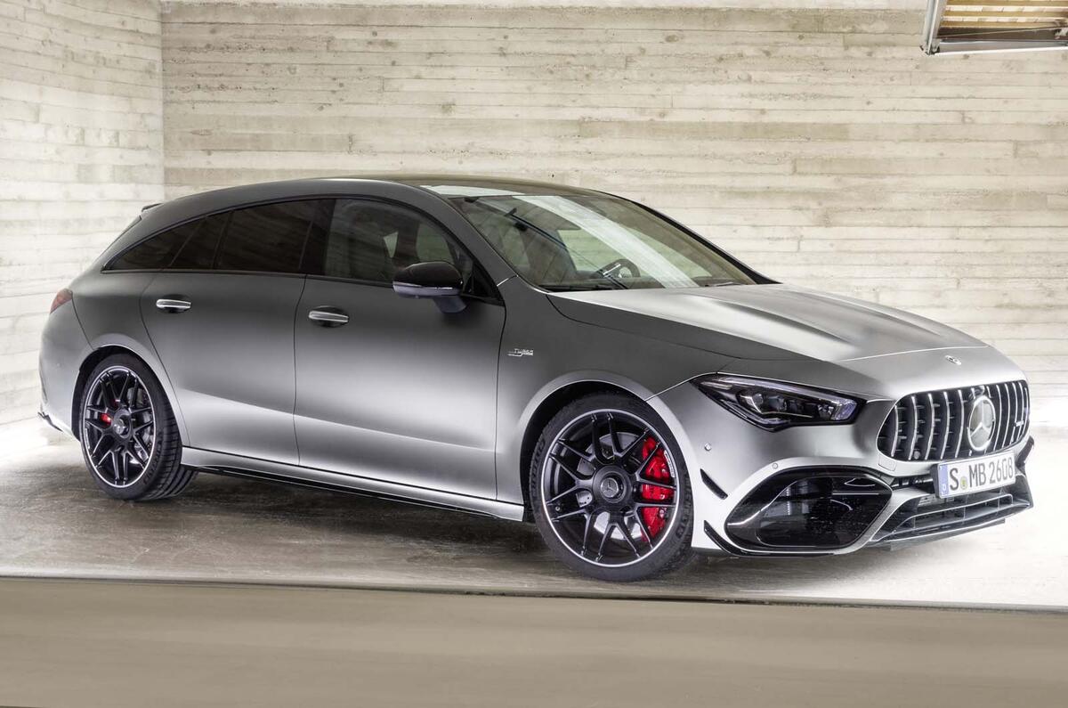 New Mercedes Amg Cla 45 Shooting Brake Available From 53 370 Autocar