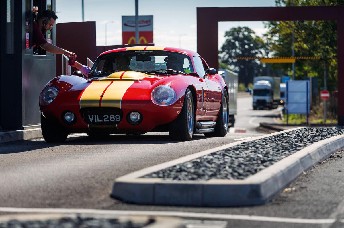 185mph on the M1: Recreating Jack Sears' famous drive in an AC Cobra Coupe  | Autocar