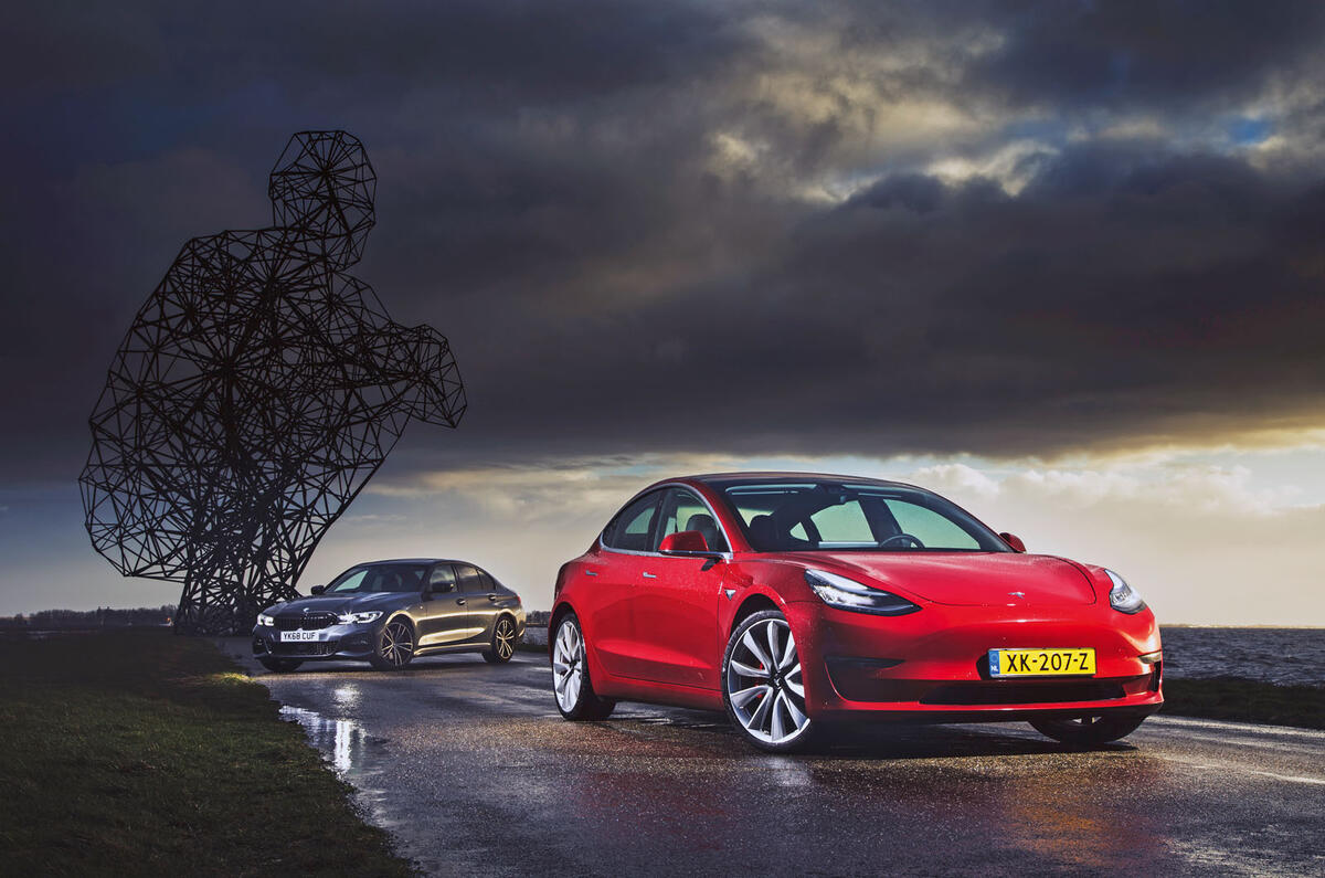 2019 Tesla Model 3 vs new BMW 3 Series