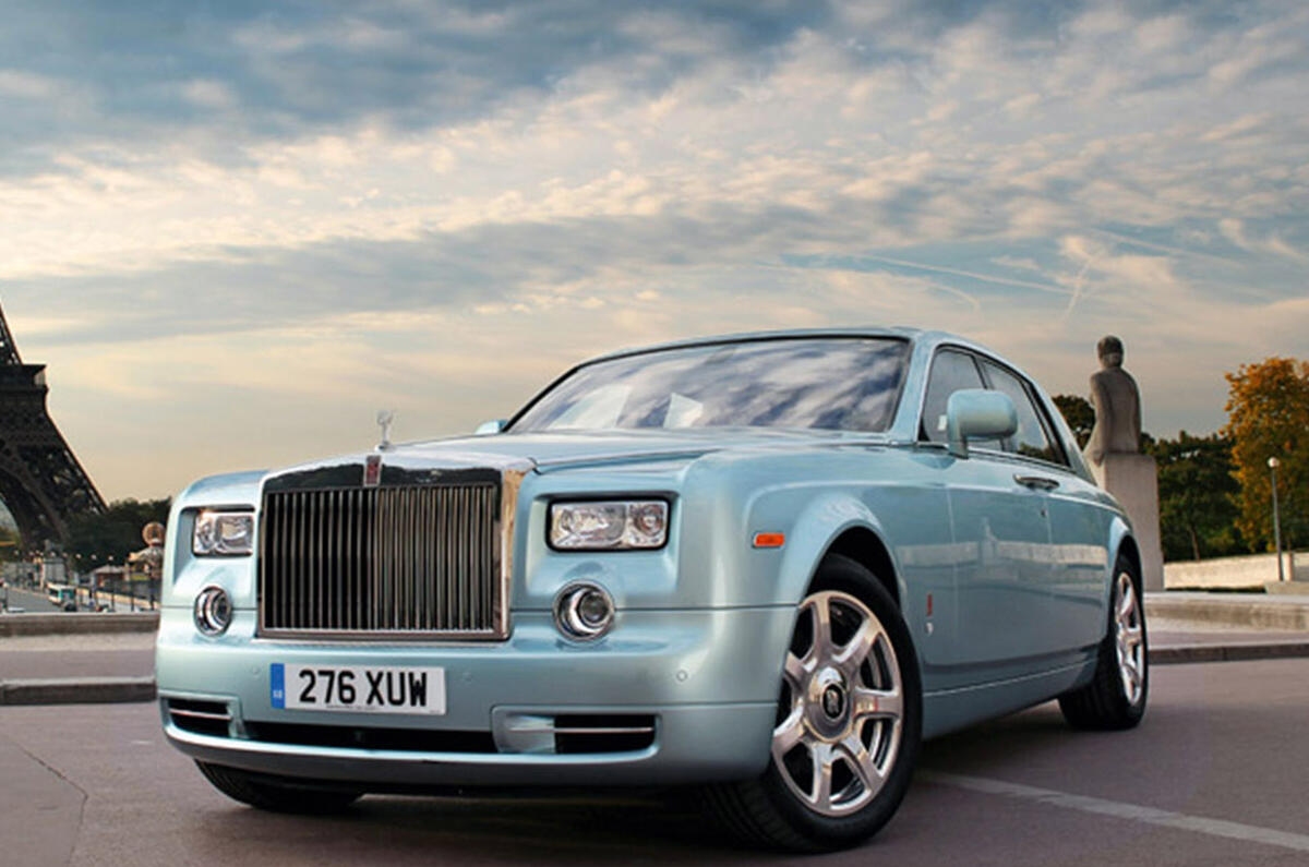 Rolls-Royce 102EX electric Phantom 2020 - stationary front