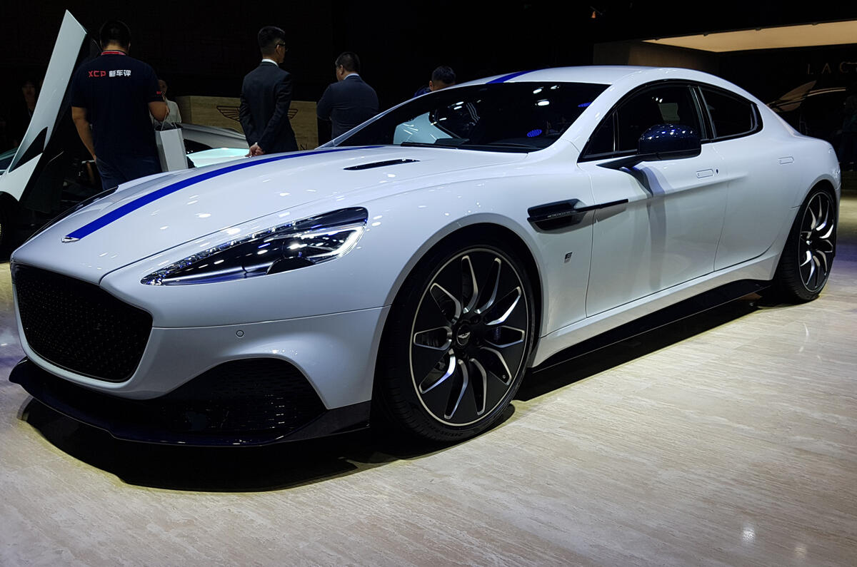 All Electric Aston Martin Rapide E Makes Uk Dynamic Debut