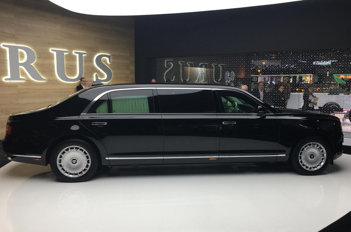 Aurus Senat European Debut For Russian Limousine Autocar