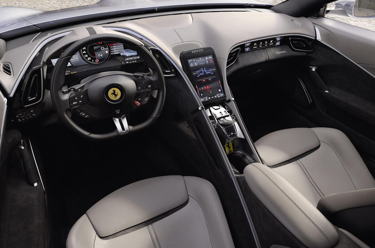 Updated More Details On New V8 Powered Ferrari Roma Autocar