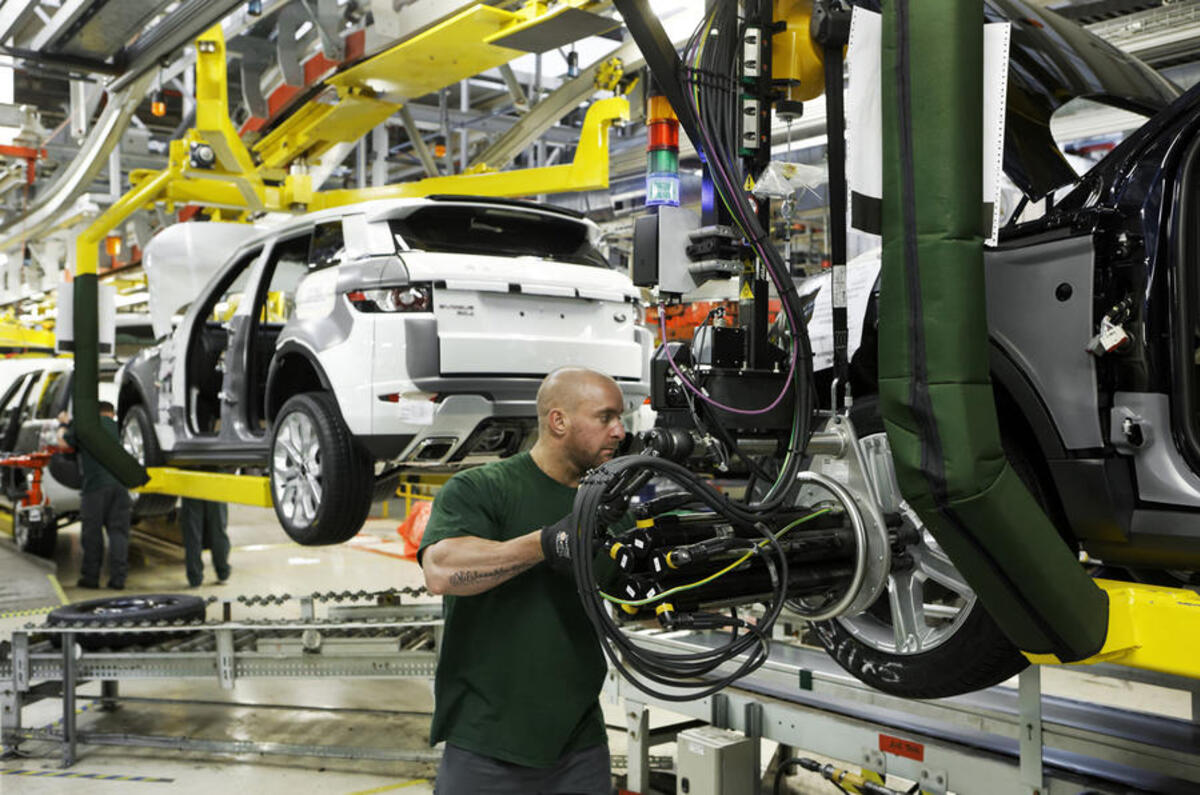 Jaguar Land Rover factory