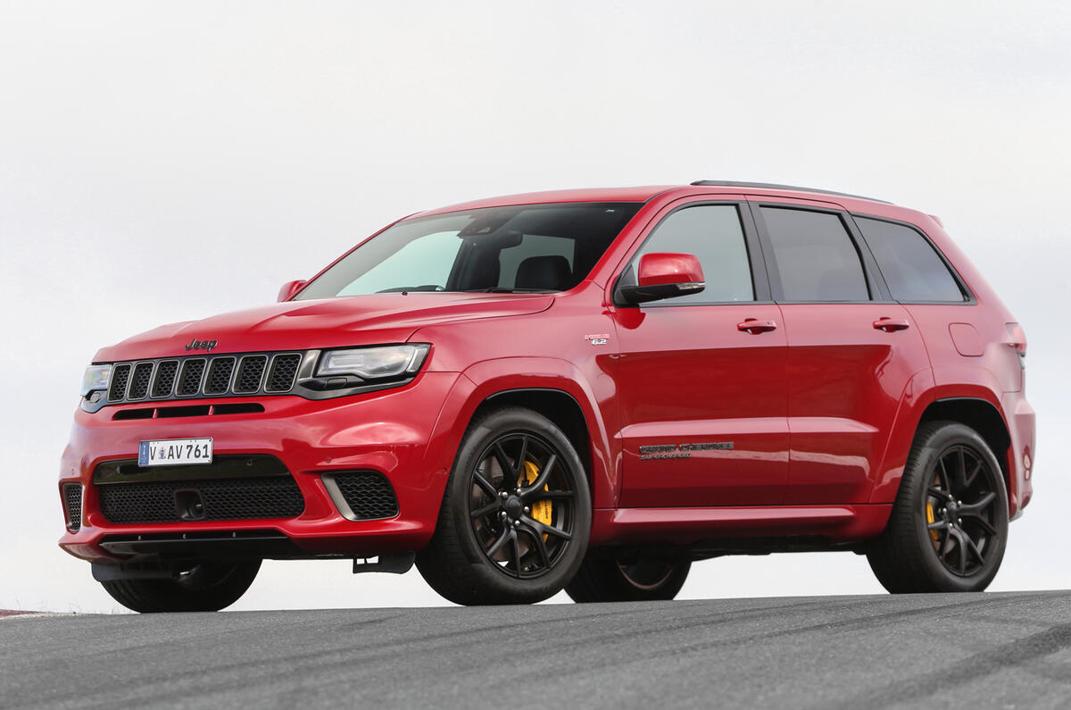 Jeep Grand Cherokee Trackhawk Uk Pricing Set For 700bhp Suv Autocar