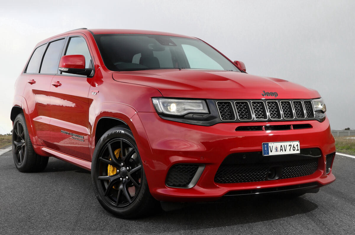 Jeep Grand Cherokee Trackhawk: UK pricing set for 700bhp SUV | Autocar