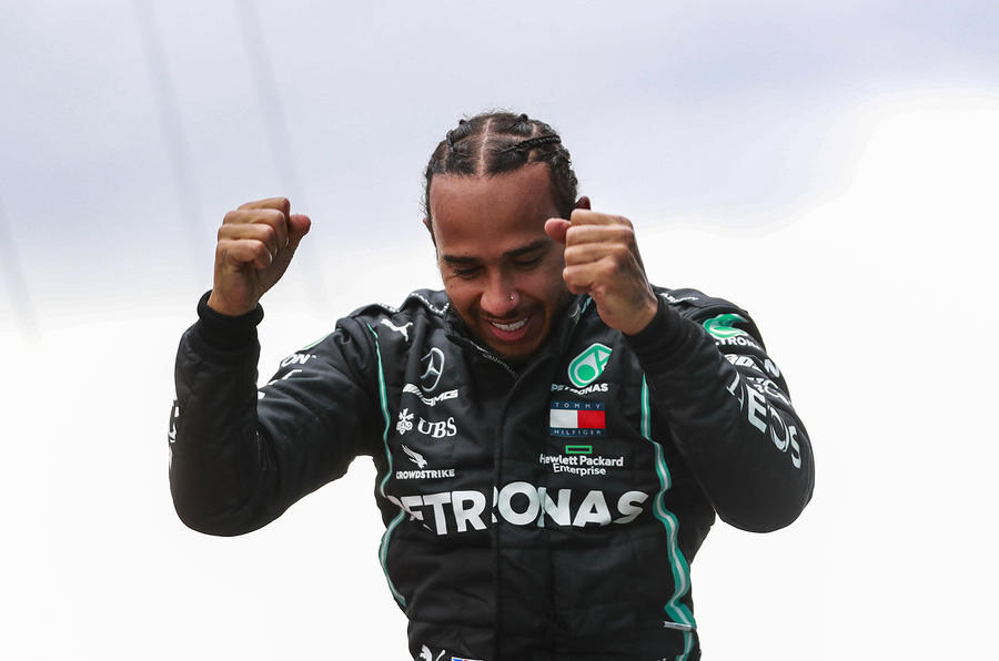Lewis Hamilton F1 Drivers' Champion 2020
