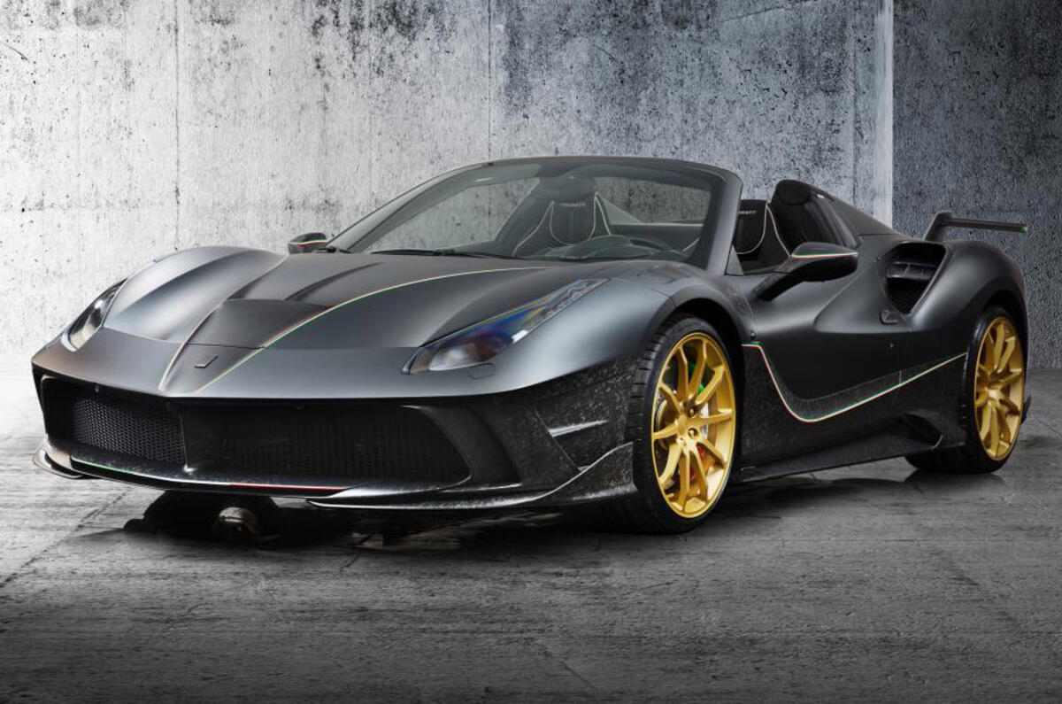 German Tuner Mansory Launches Ferrari 488 Based 4xx