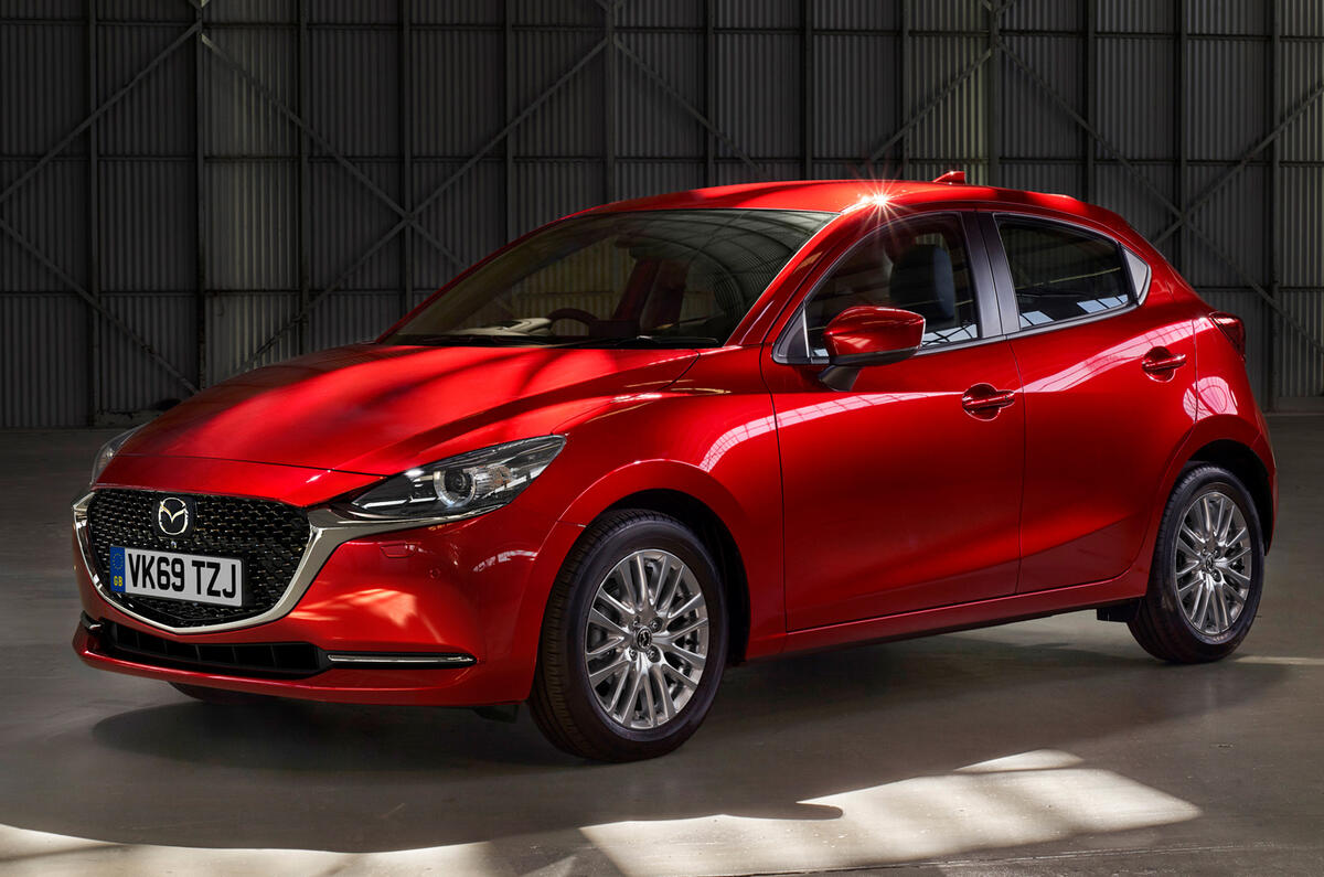 mazda mazda2 prices 90ps nav skyactiv sport supermini redesigned revealed specs autocar