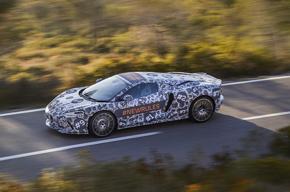 New McLaren grand tourer