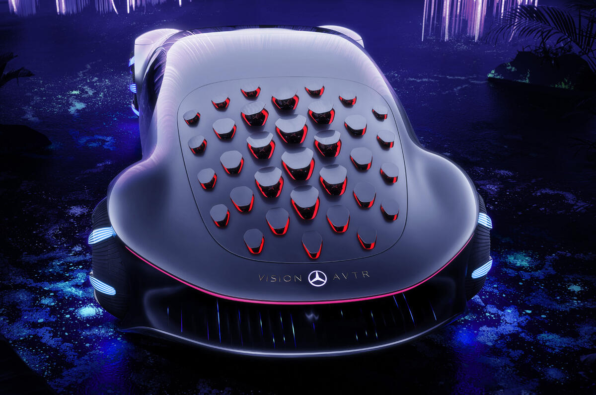 Mercedes Benz Reveals Futuristic Vision Avtr Concept Autocar