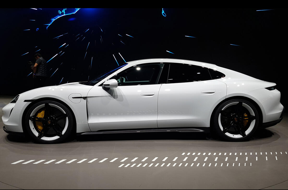 New porsche taycan