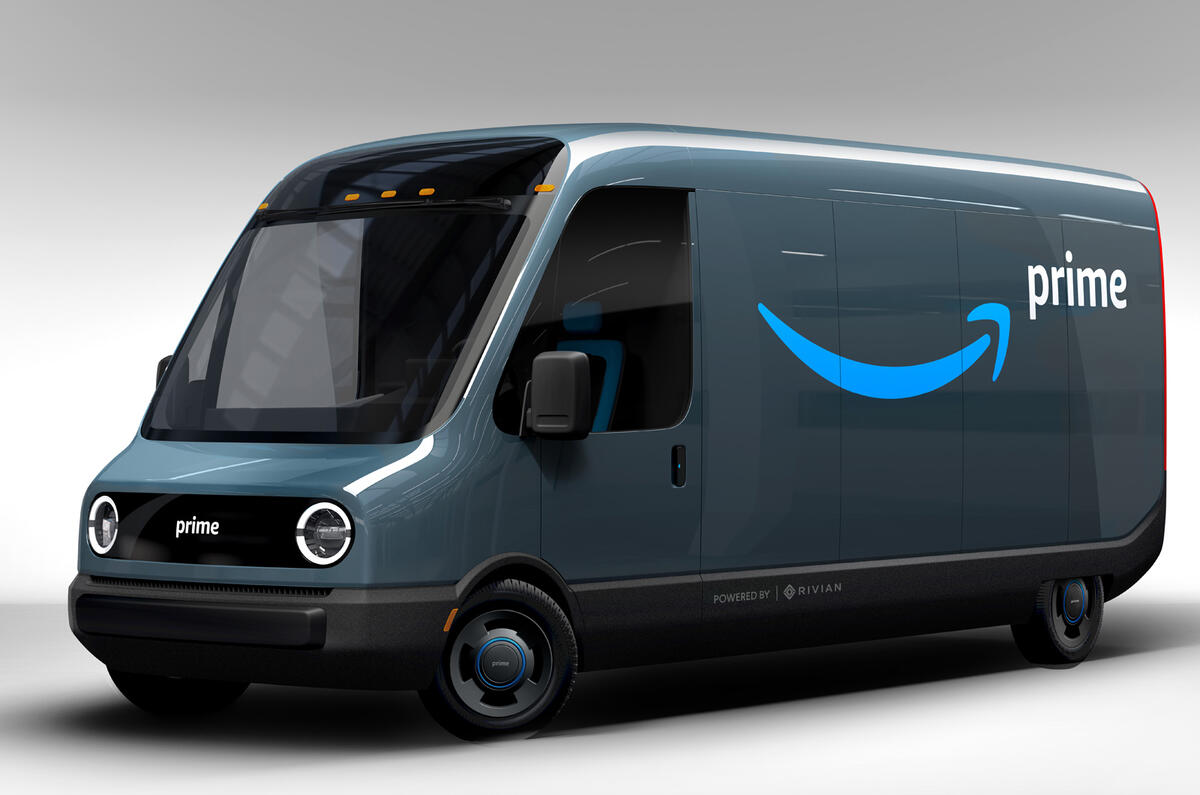 Rute ledelse Ironisk Amazon orders 100,000 electric vans from start-up Rivian | Autocar