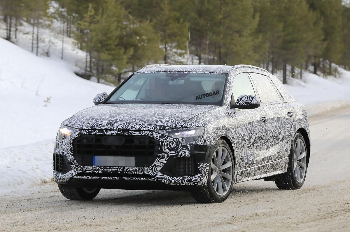 2018 Audi Q8 - new pics