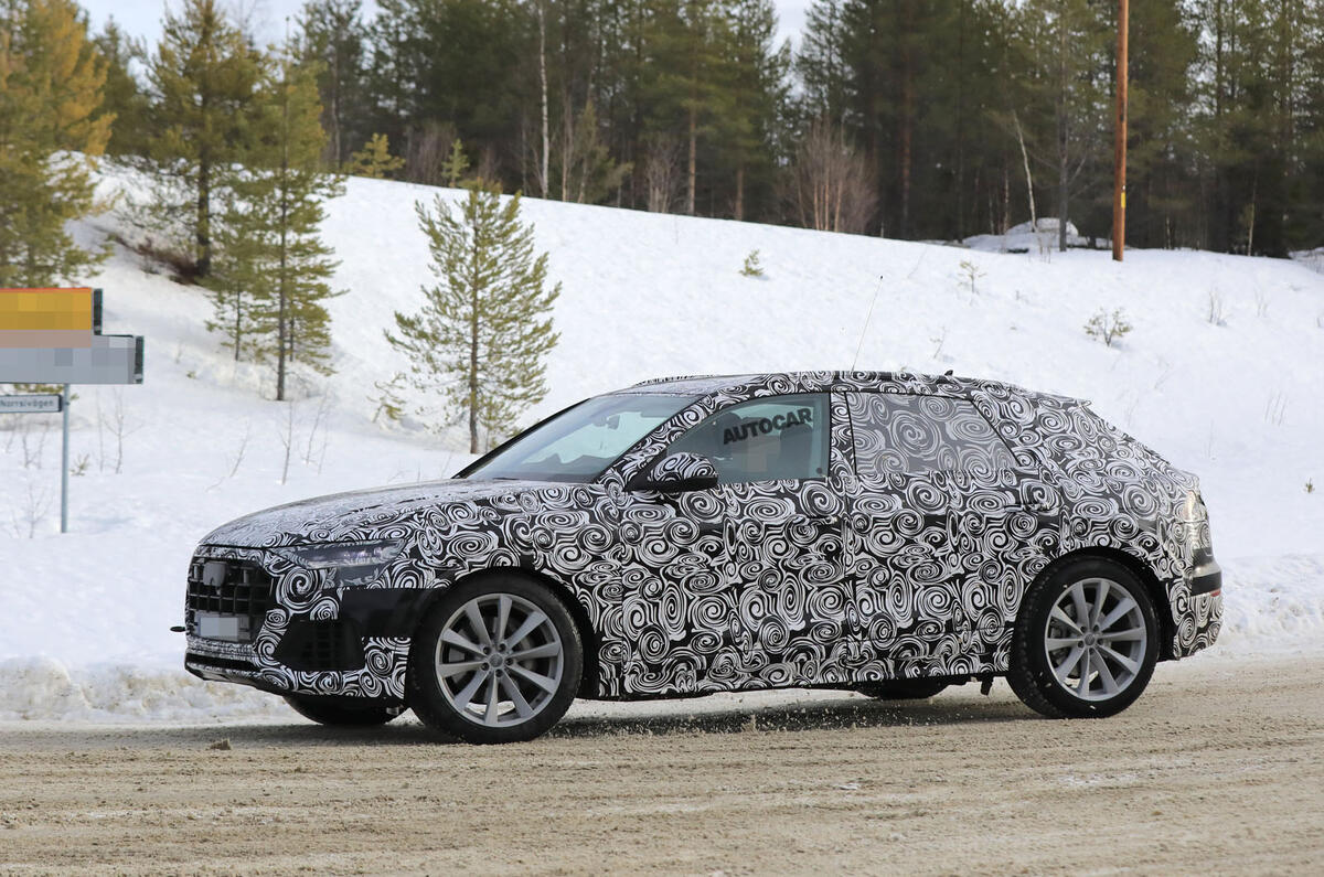 2018 Audi Q8 - new pics