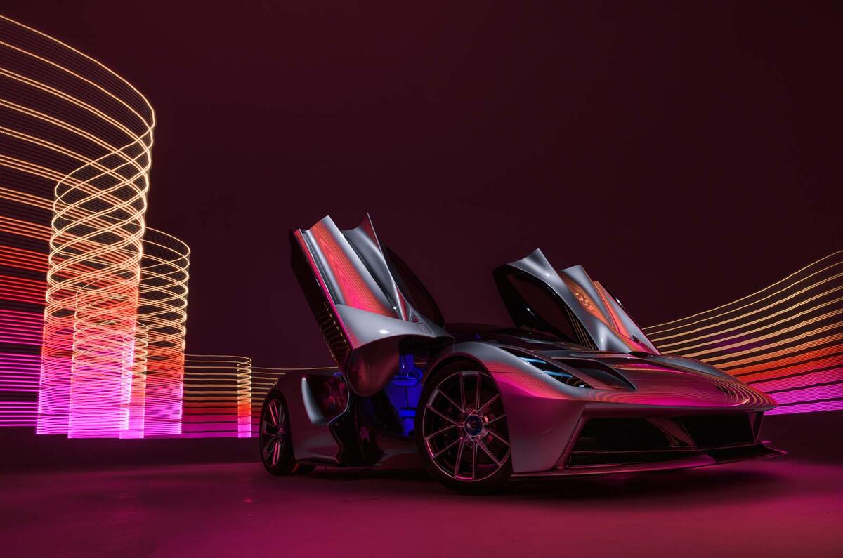 Lotus Evija revealed - studio shoot