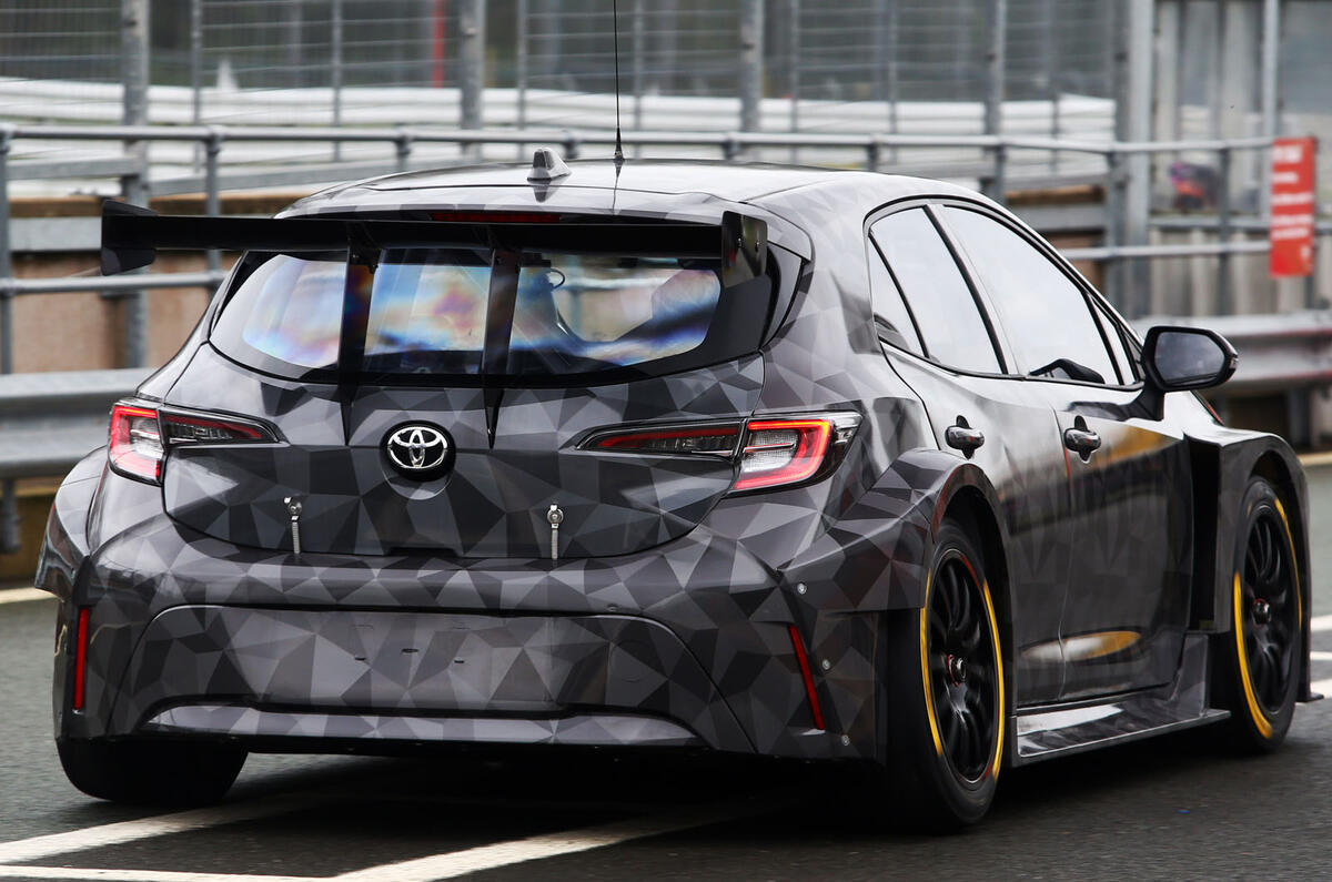 New 2019 Toyota Corolla Btcc Racer Has First Test Autocar