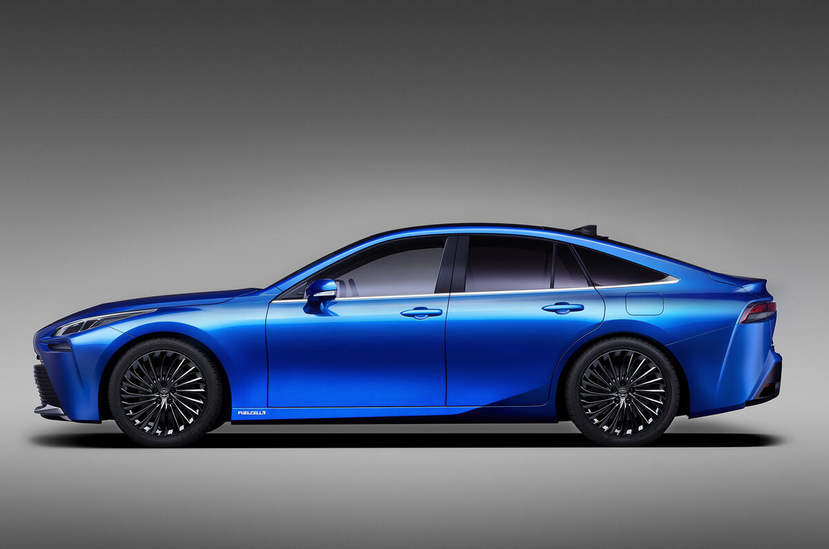 New Toyota Mirai Fuel Cell Vehicle Makes European Debut Autocar
