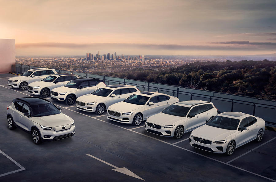 Volvo now offers an electrified version of its entire range