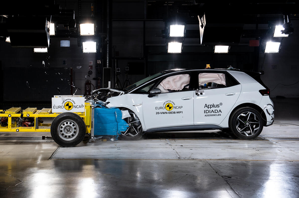 Volkswagen ID 3 Euro NCAP test