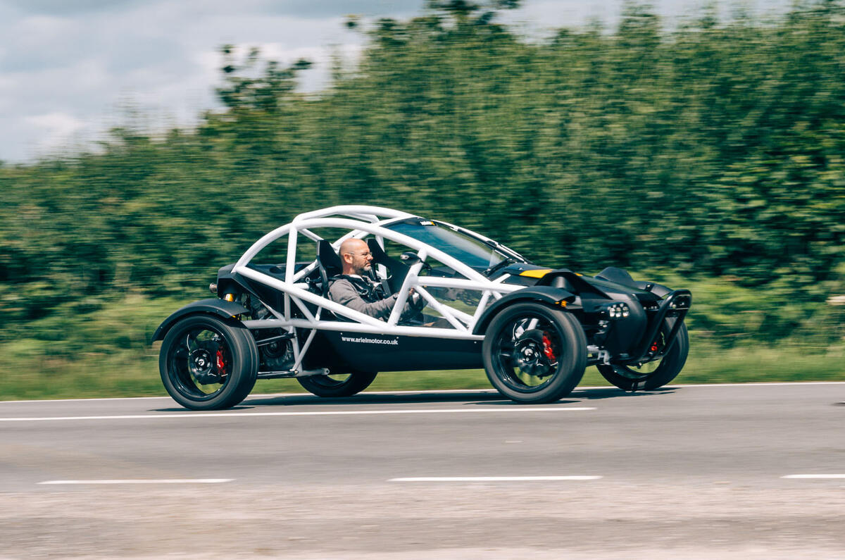 Ariel Nomad R 2020 UK first drive review - hero side