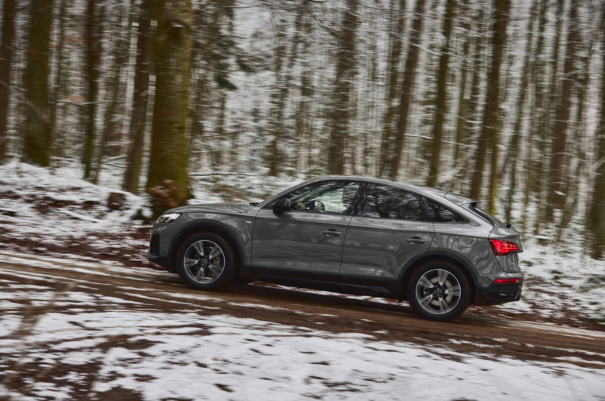 2 Audi Q5 Sportback 2021 : le héros de la première revue de conduite