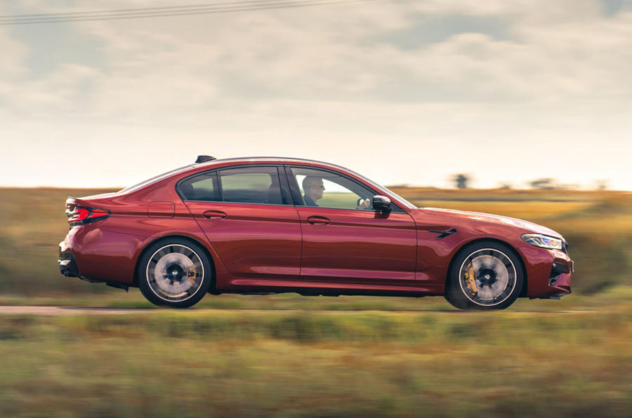 BMW M5 Competition 2020 : premier bilan de conduite au Royaume-Uni - côté héros