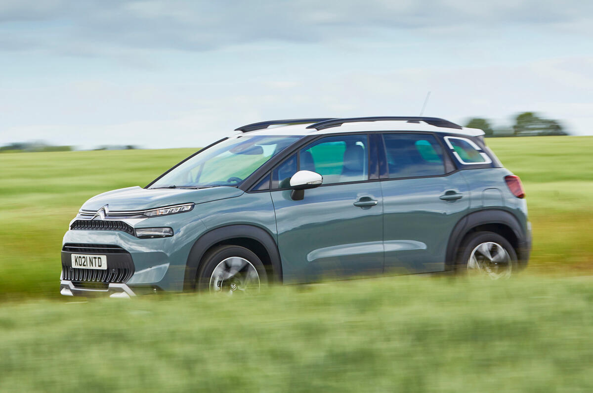 2 Citroen C3 Aircross 2021 UE FD côté héros