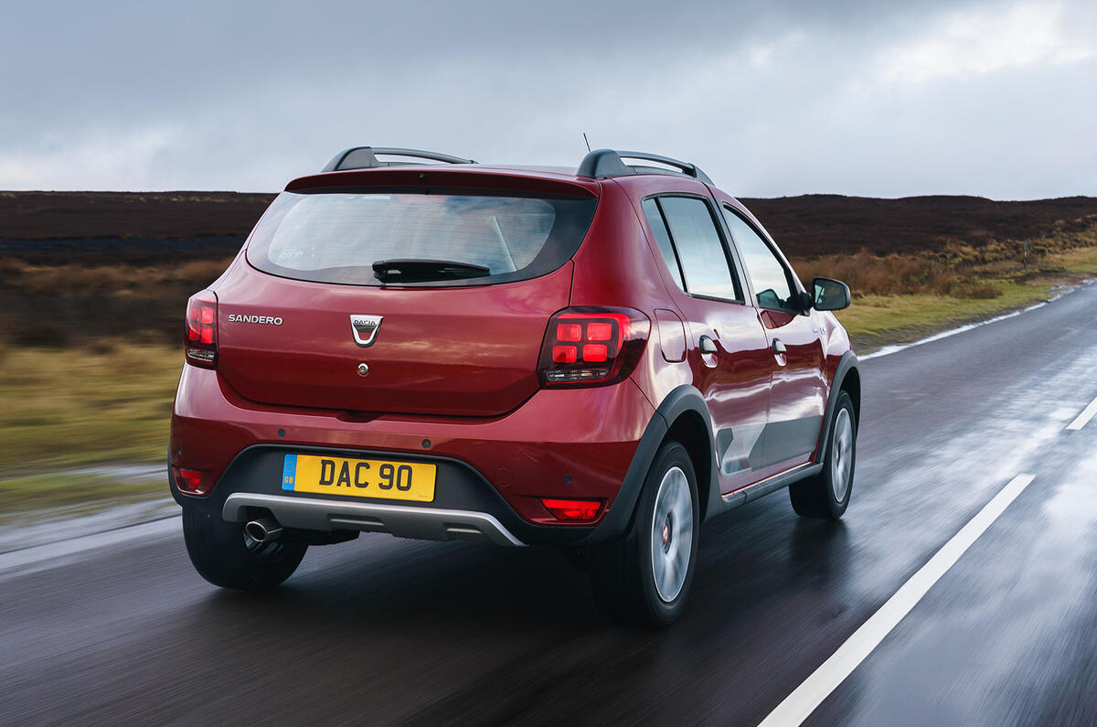 Dacia Sandero Stepway Techroad 2019 UK first drive Autocar