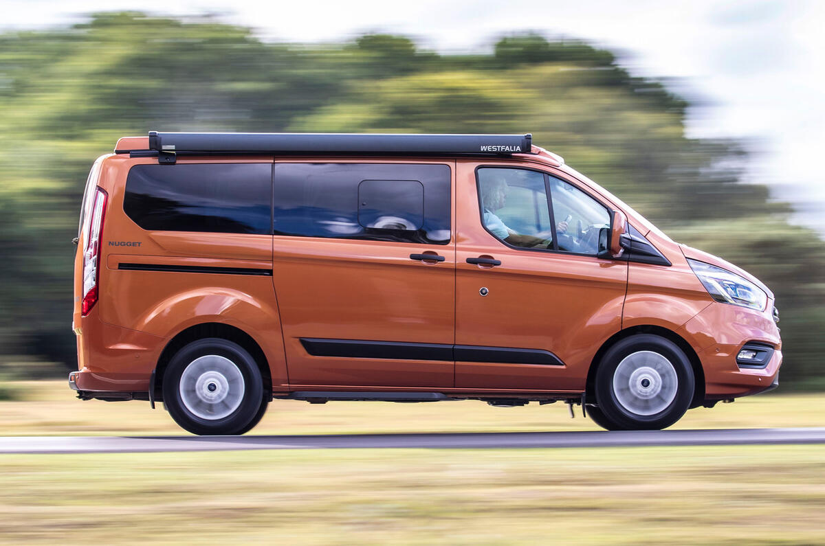 2 Ford Transit Nugget 2021 UK FD hero side