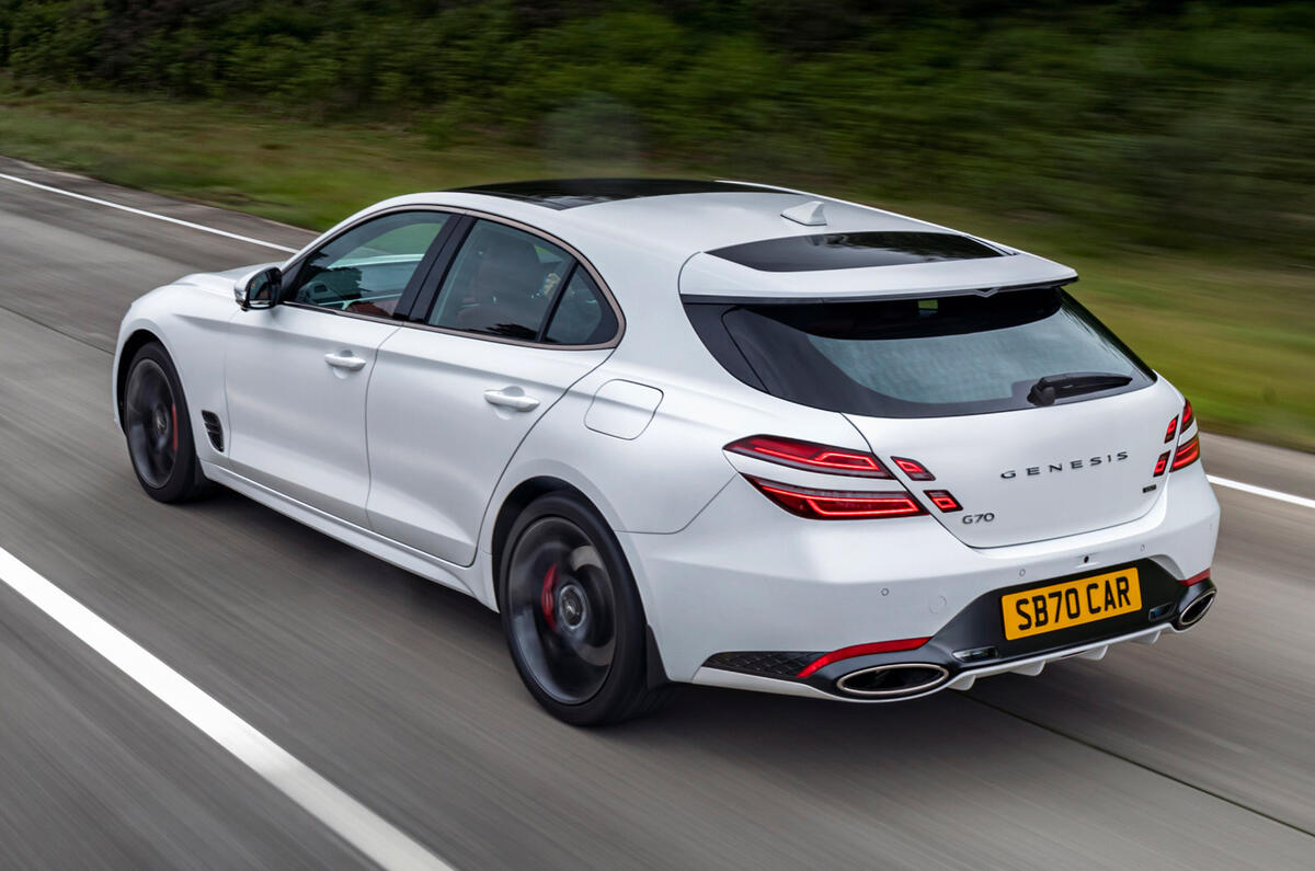 Genesis G70 Shooting Brake 2.0T Luxury Line 2022 UK first drive Autocar