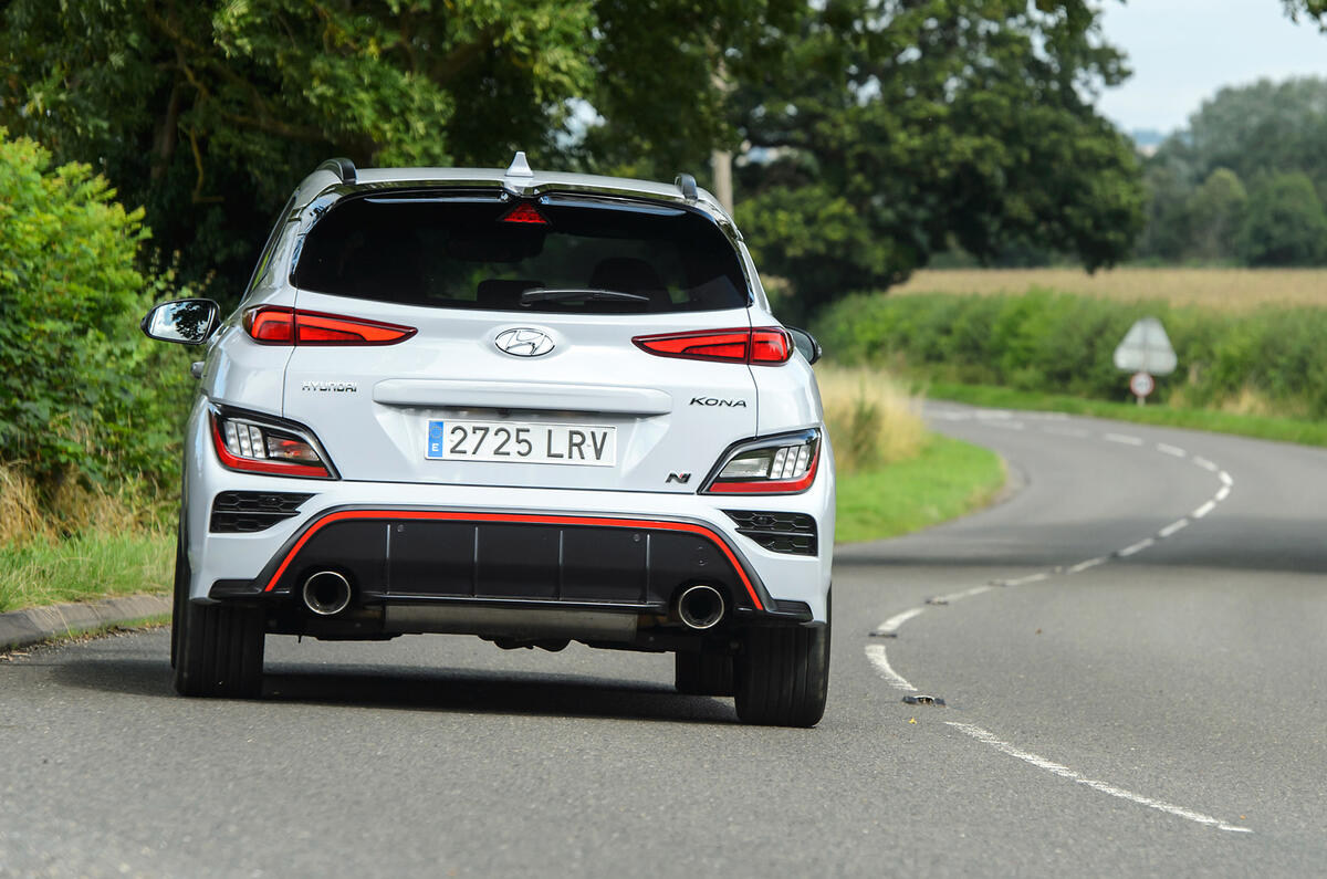 2 Hyundai Kona N 2021 UE LHD FD hero arrière