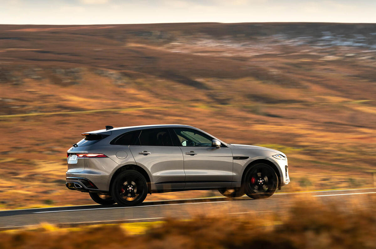 2 Jaguar F Pace 2021 UK first drive review hero side