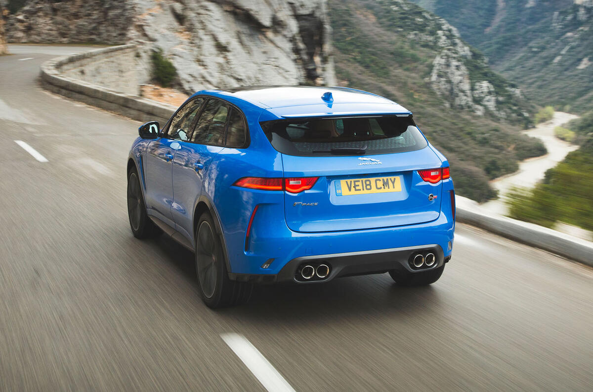 Jaguar F-Pace SVR 2019 review review | Autocar