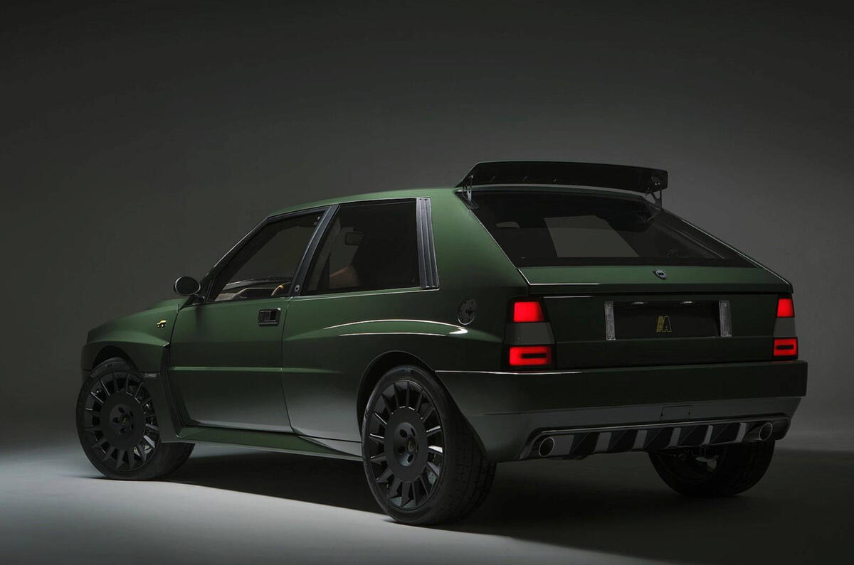 Lancia Delta Integrale reborn as Automobili Amos Futurista Lancia Delta Integrale reborn as Automobili Amos Futurista