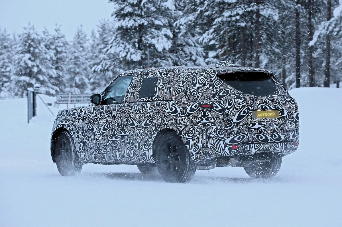 Land Rover Range Rover 2020 - spy shot