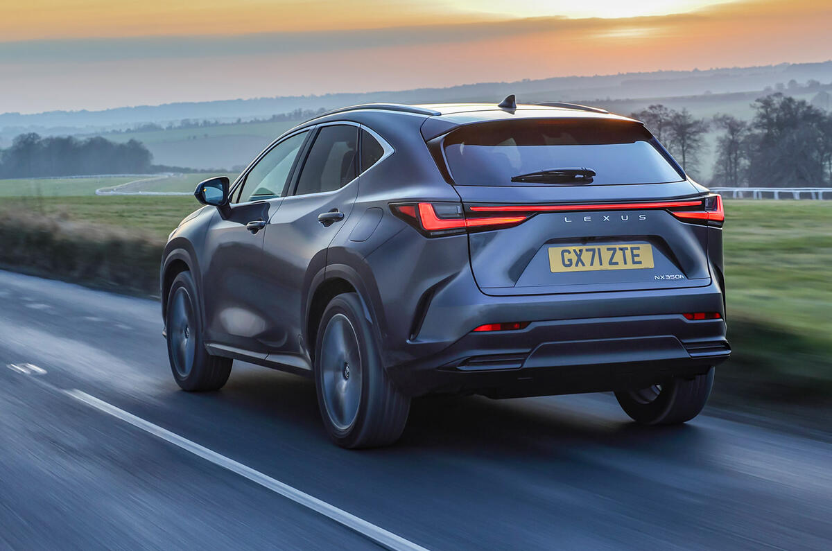 Lexus NX 350h 2022 UK first drive Autocar